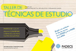 TALLER DE TÉCNICAS DE ESTUDIO